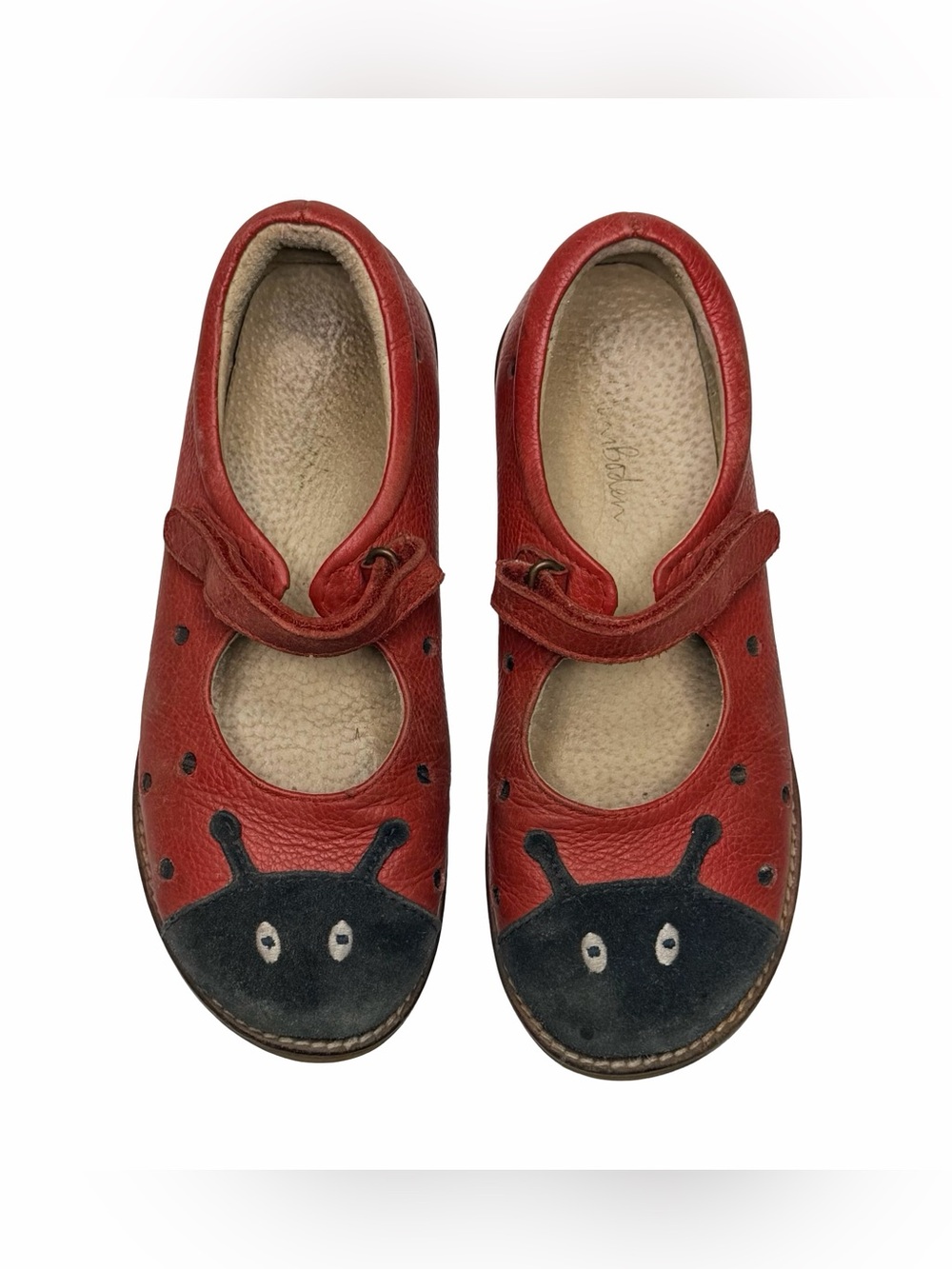 Mini Boden Ladybug Mary Jane Shoes